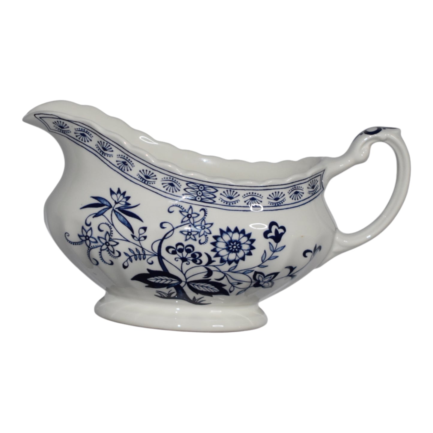 J&G Meakin Blue Nordic Gravy Boat
