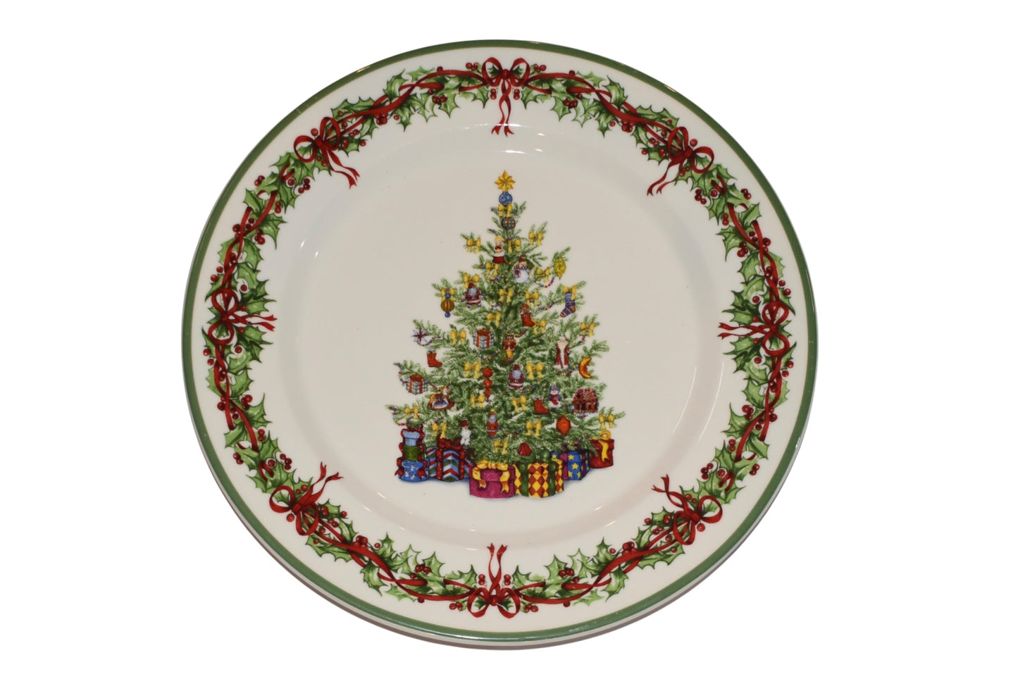 Christopher Radko Holiday Celebrations Dinner Plate