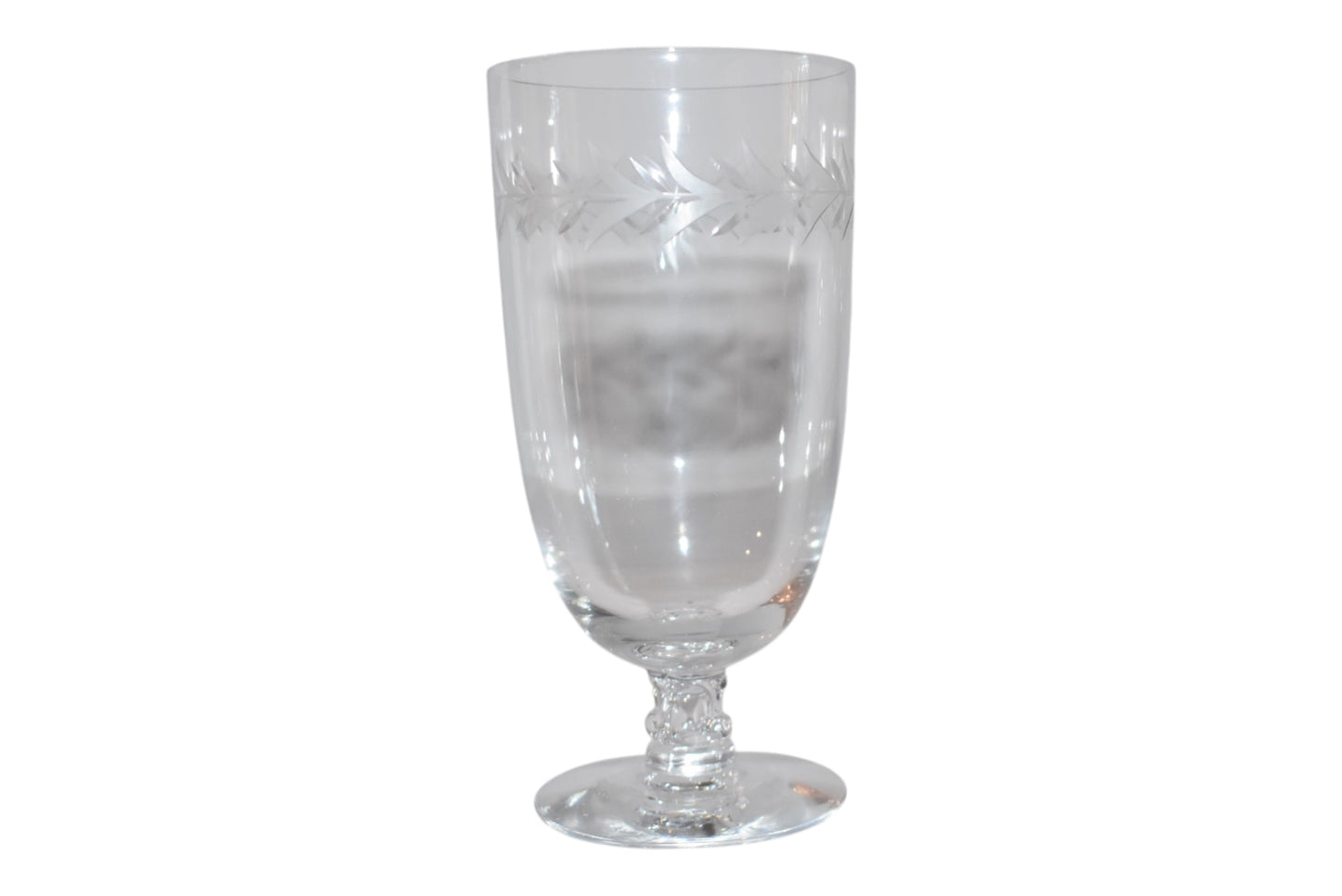 Vintage Fostoria Holly Iced Tea Glasses, Set of 10