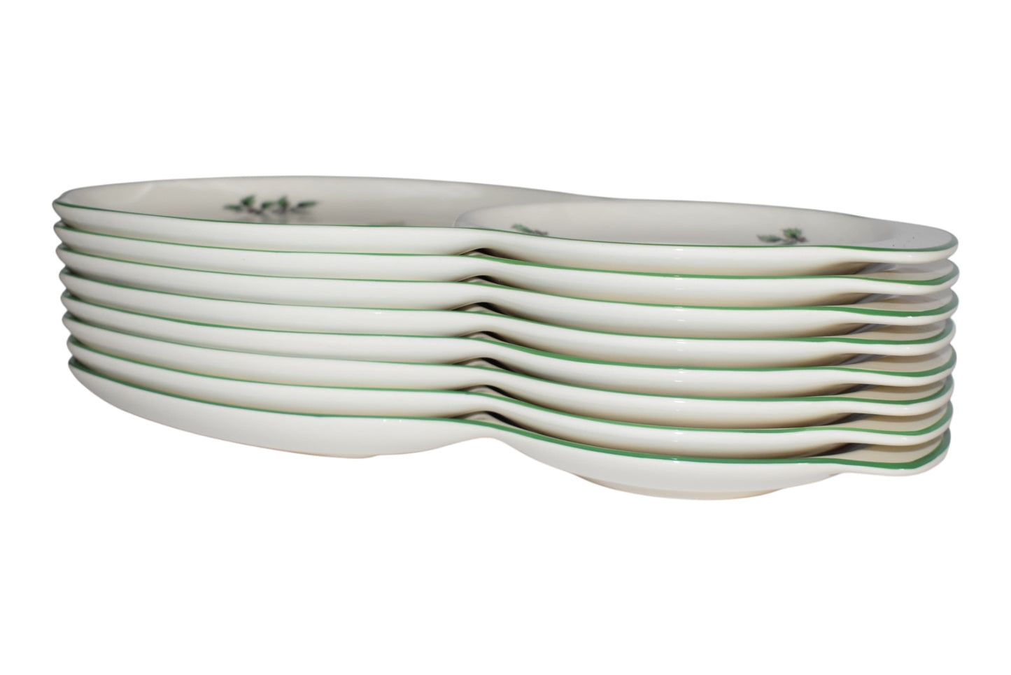 Spode Christmas "Milk and Cookies" tray Set of 8