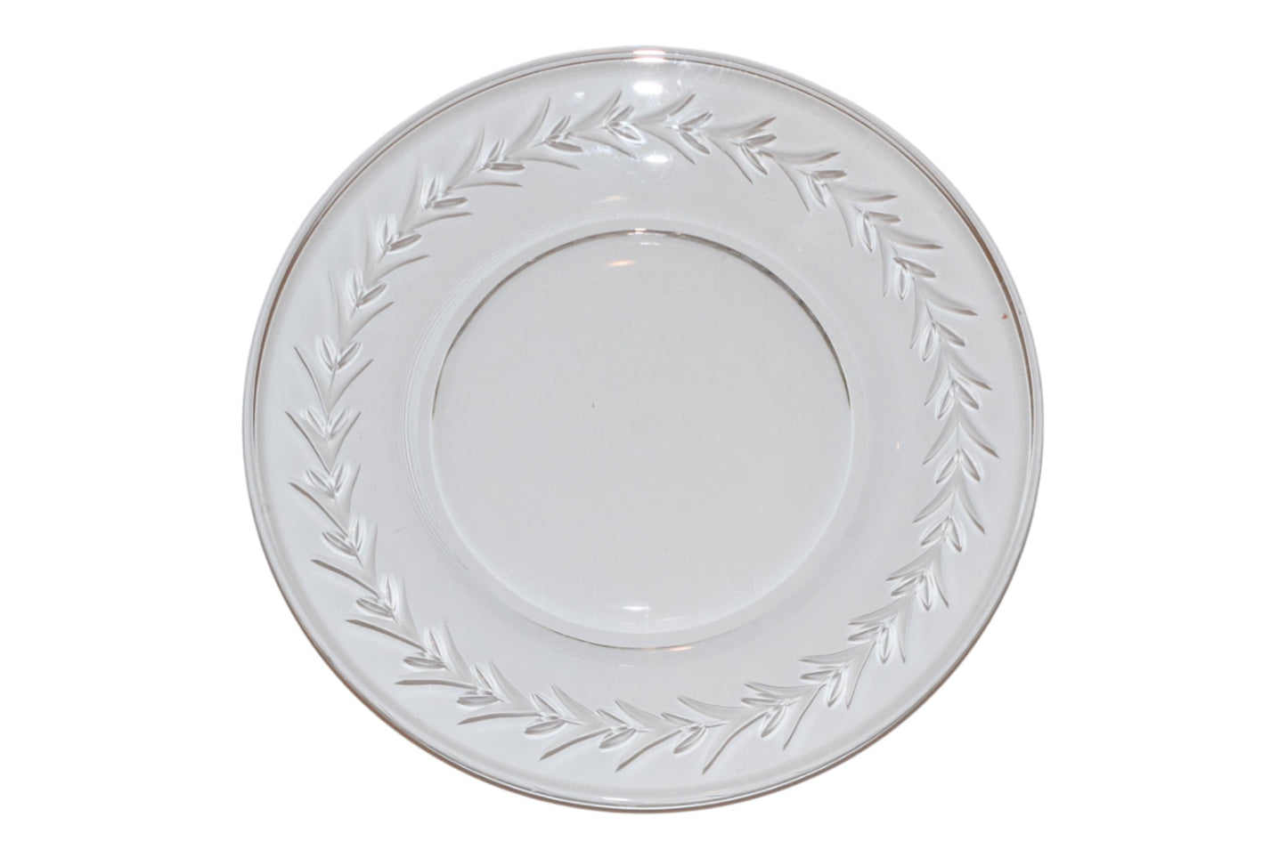 Fostoria Salad/Desert Plates Holly Pattern (Set of 8)