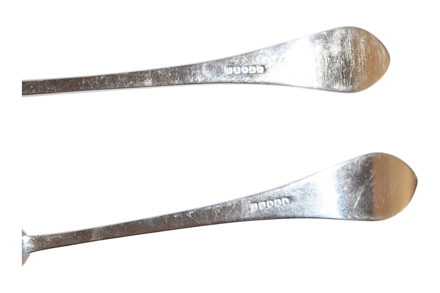 Two Sterling Silver Serving Spoons