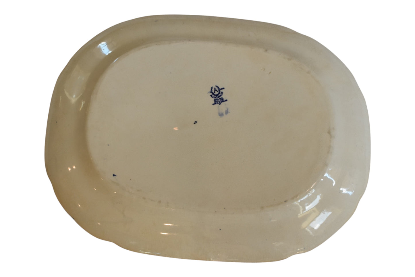 15 1/2" wide Blue Willow Platter Allerton's Made in England