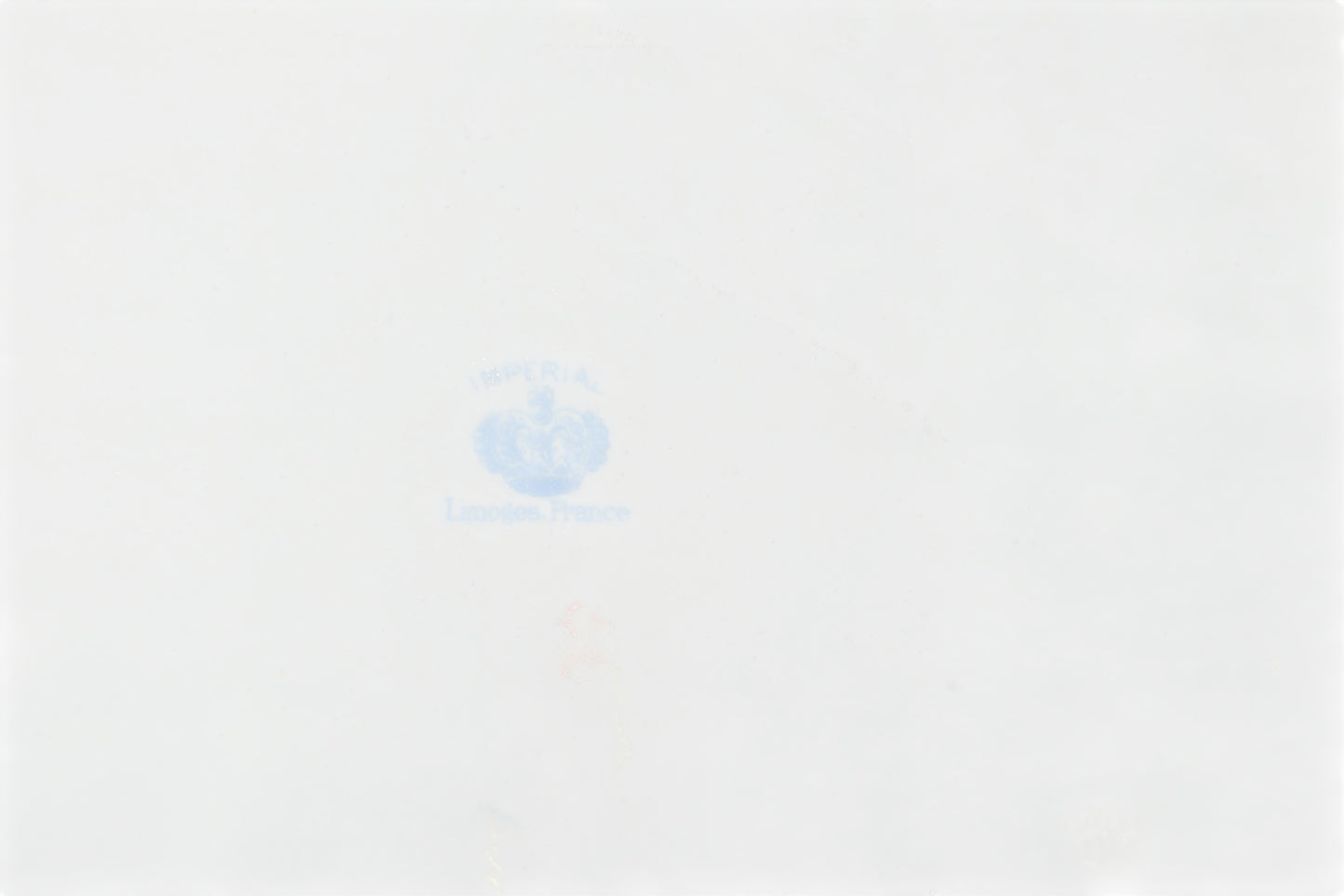 Imperial Limoges Pink Rose Platter with Gold Handles | Lagniappe Vintage Finds