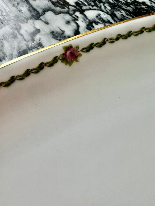 Antique Charles Field Haviland Limoges Platter with Gold Handles Price