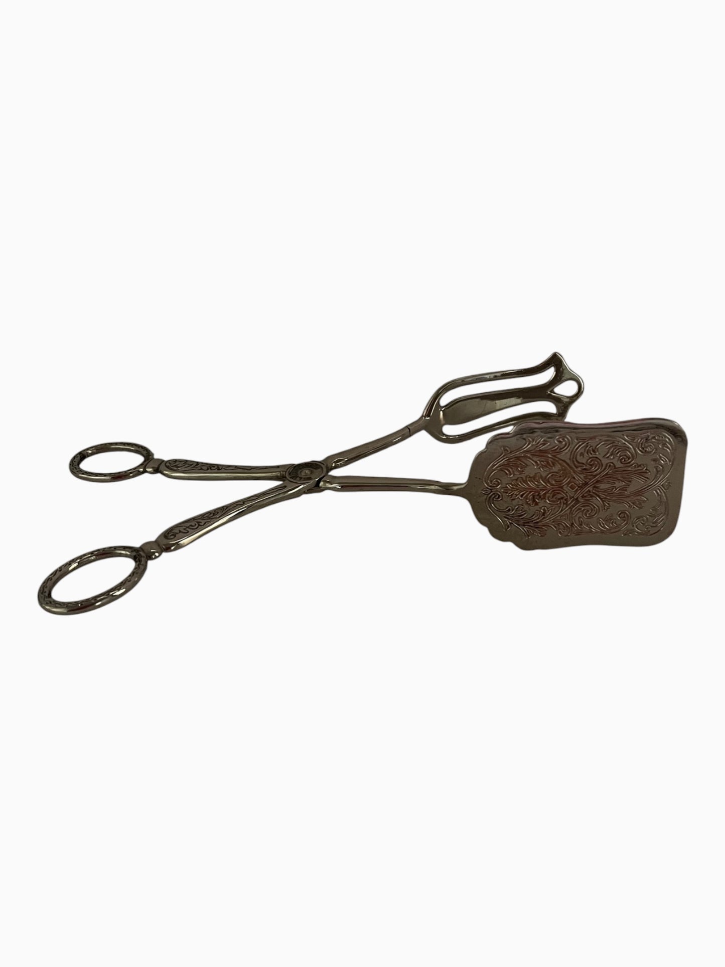 Vintage Silverplate Pastry Tongs