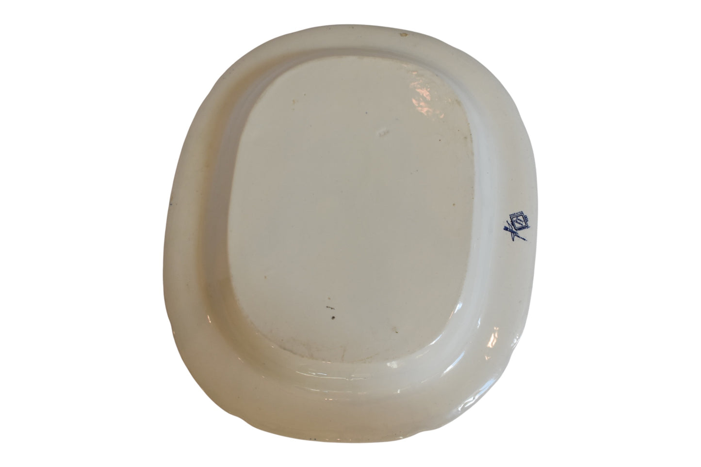 17" Blue Willow Platter Wood & Son's