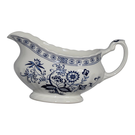 J&G Meakin Blue Nordic Gravy Boat
