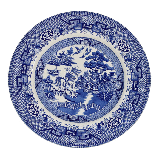 Royal Stafford Blue Willow Dinner Plates (Set of 4)