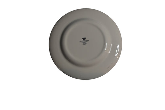 Royal Stafford Calico Blue Dinner Plates Fluted  Edge (set of 6)