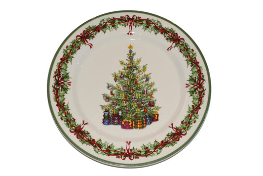 Christopher Radko Holiday Celebrations Dinner Plate