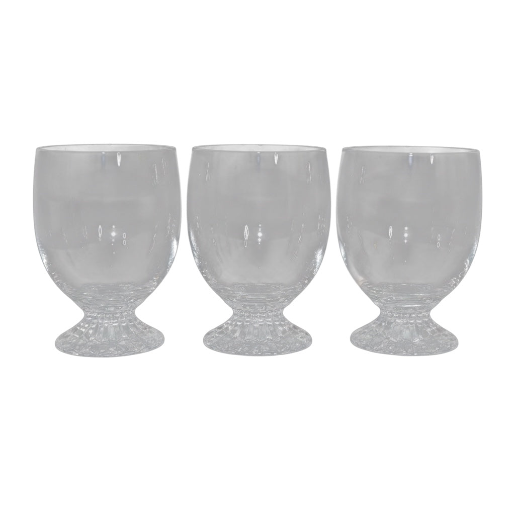 Vintage Set of Crystal Glasses (set of 6)