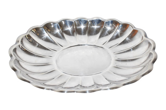 Large Vintage Gorham Silverplate Bowl, 15” Statement Serving Bowl, Classic Centerpiece