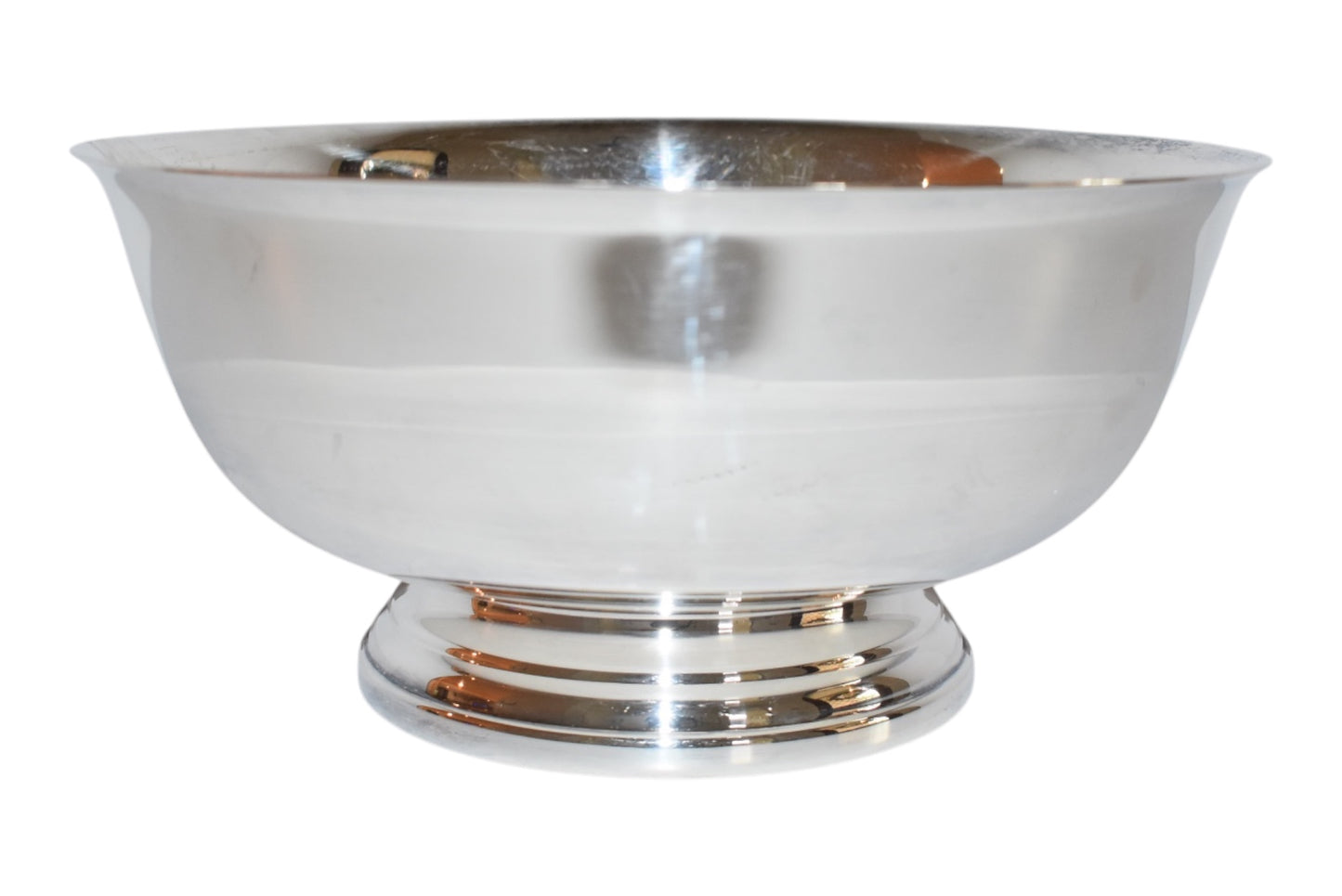 Vintage Gorham Silverplate Footed Serving Bowl 4"x2"
