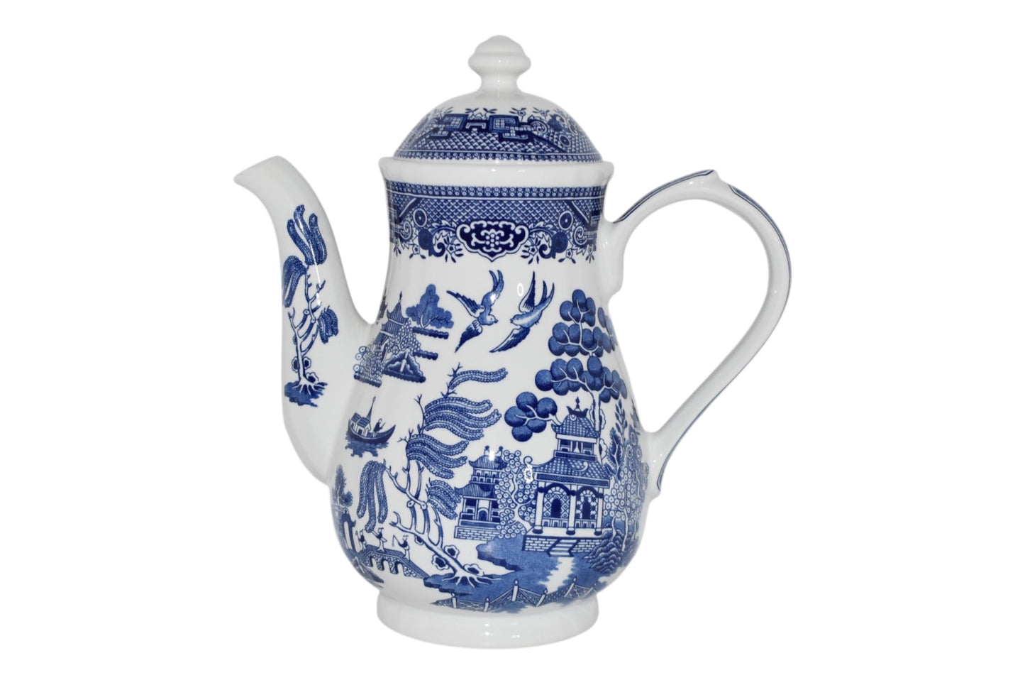 Churchill Blue Willow Teapot