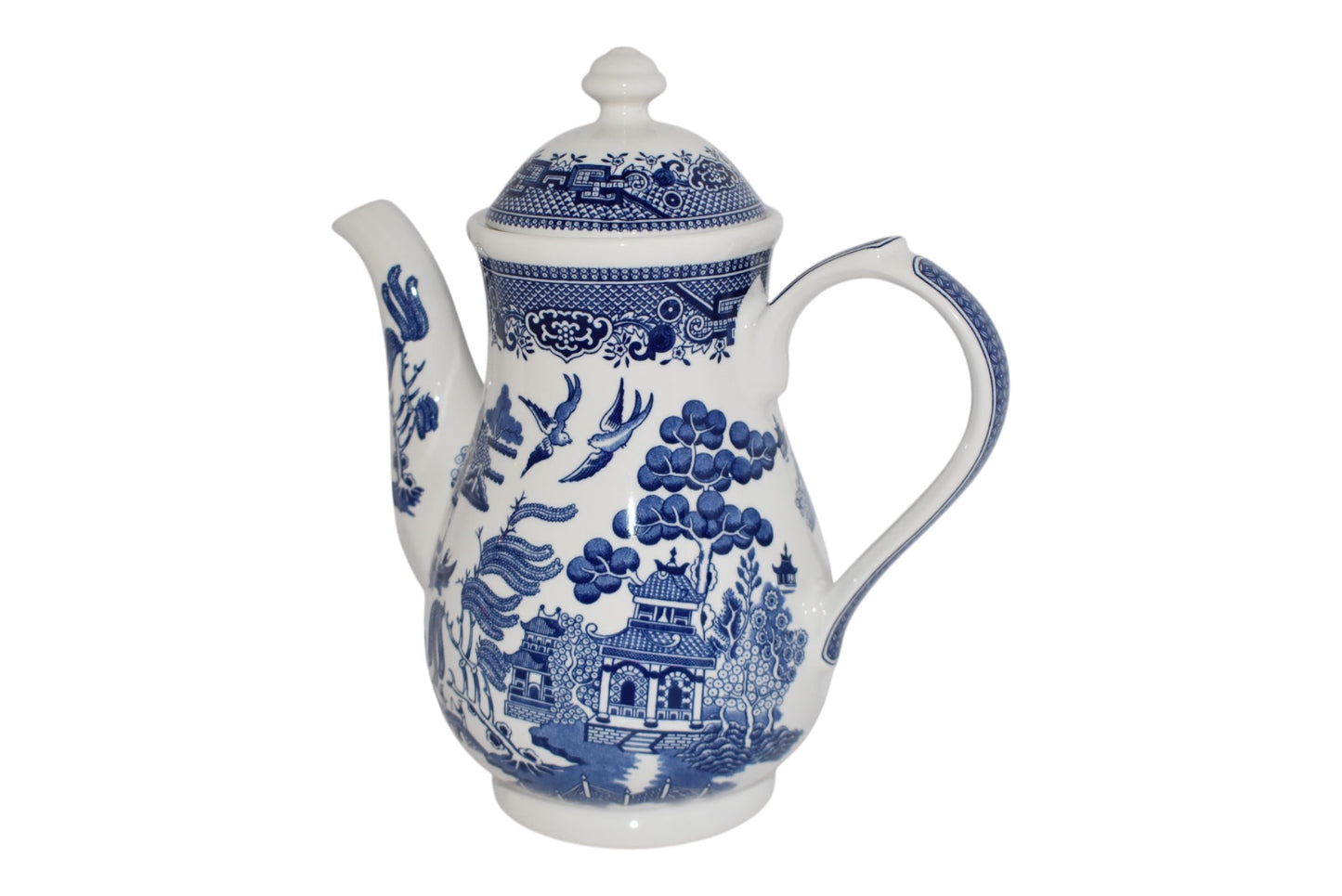 Churchill Blue Willow Teapot