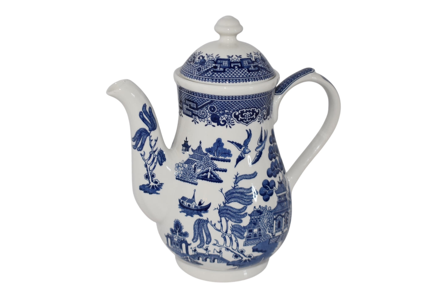 Churchill Blue Willow Teapot