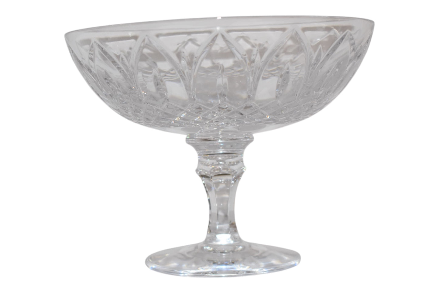 Vintage Atlantis Crystal Pedestal Compote