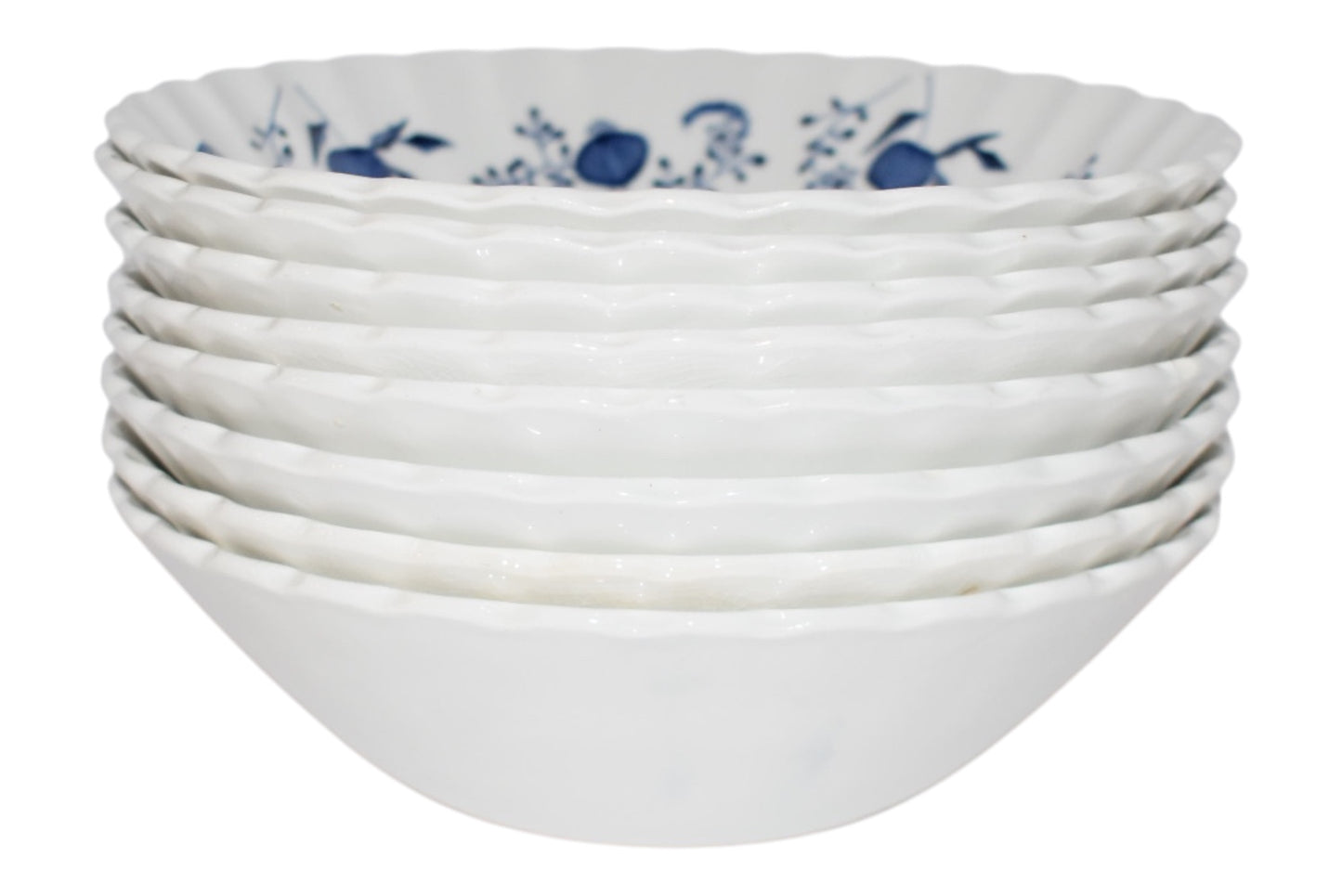 Blue Nordic Dessert Bowls