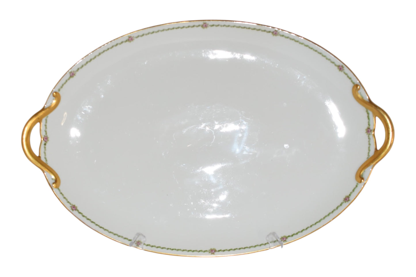 Antique Charles Field Haviland Limoges Platter with Gold Handles Price