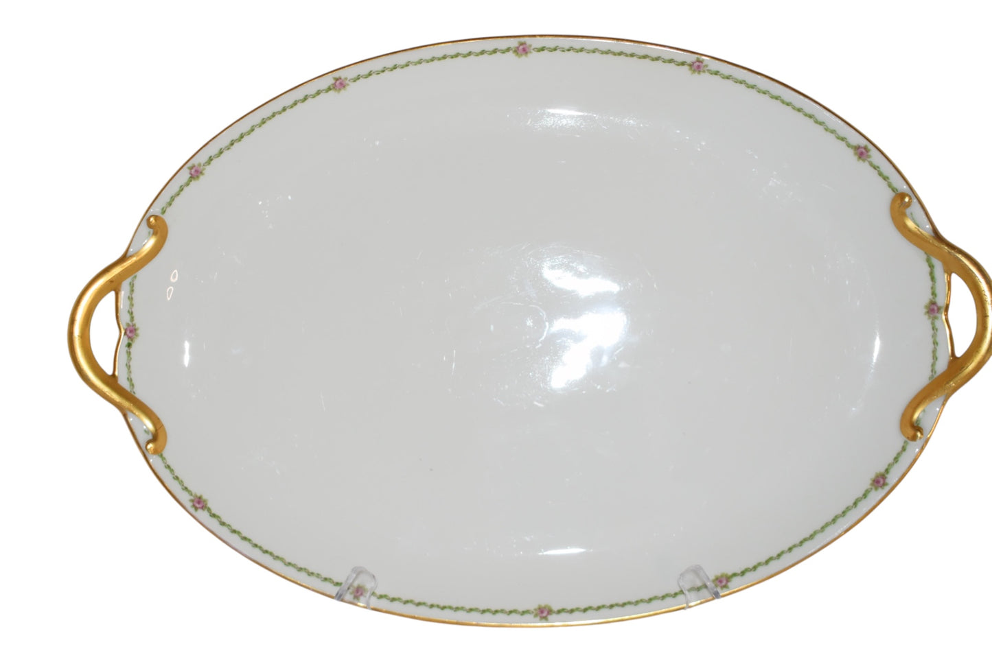 Antique Charles Field Haviland Limoges Platter with Gold Handles Price