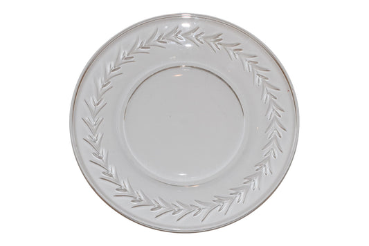 Fostoria Holly Luncheon Plates (Set of 12)