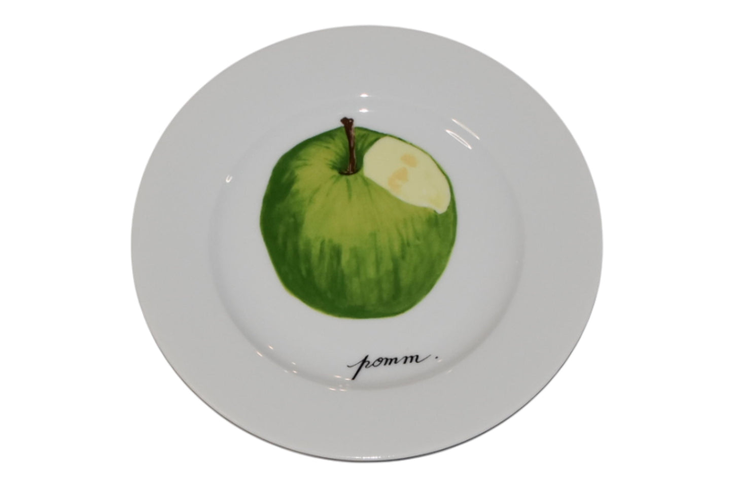 Limoges Pomme Plates (set of 5 )