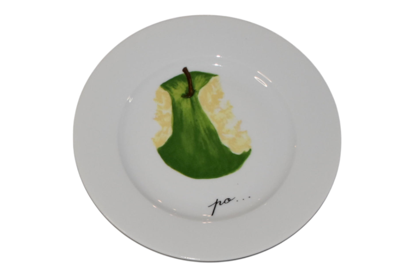 Limoges Pomme Plates (set of 5 )