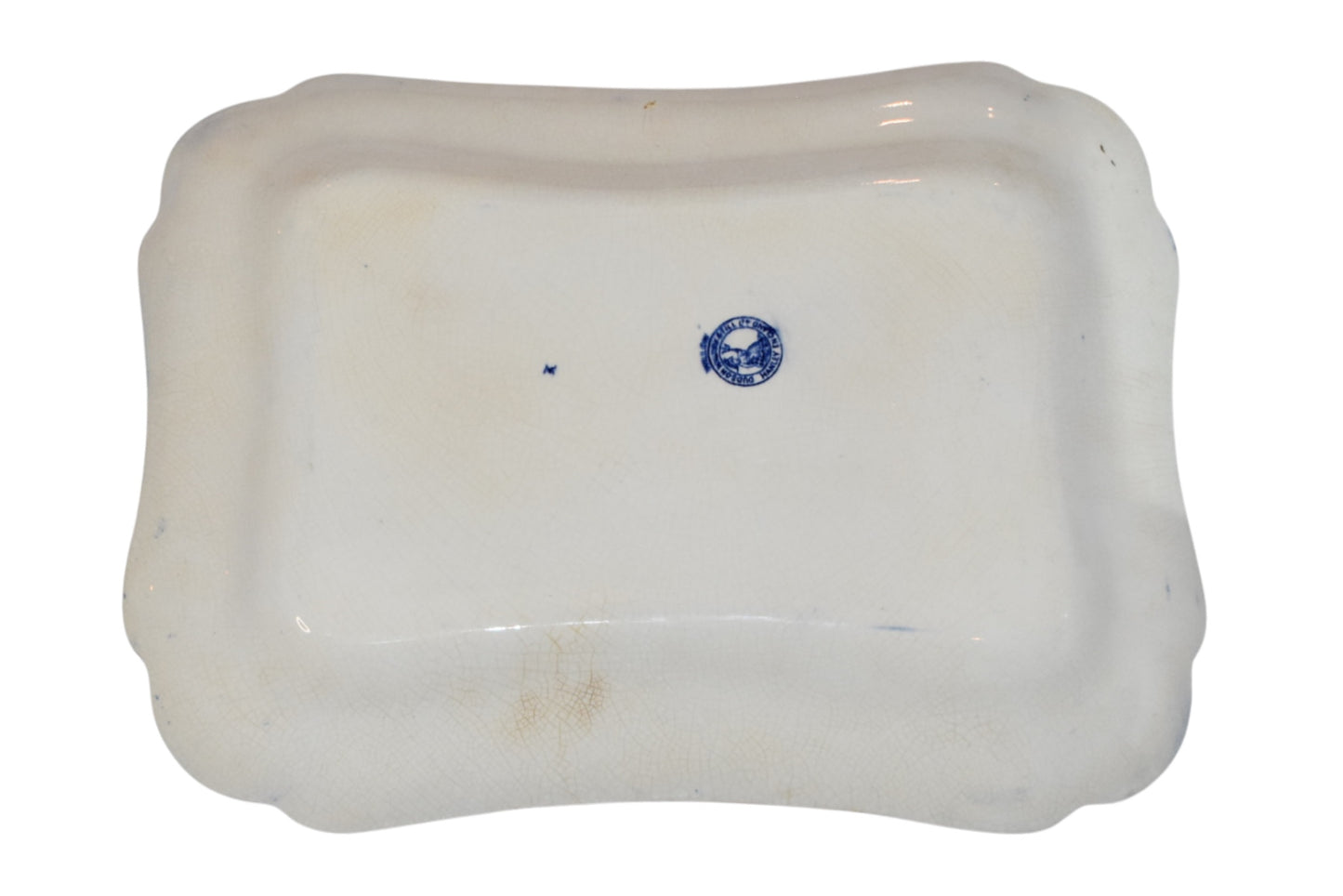 J.G. Meakin Of Hanley, England Blue Willow Rectangular Platter