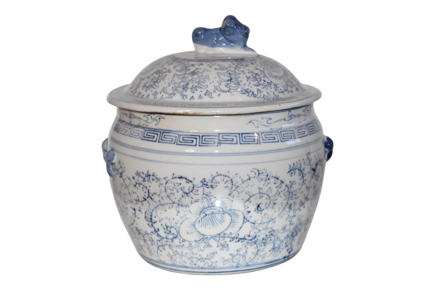 Foo Dog Lidded Ginger Jars (Set of 2)