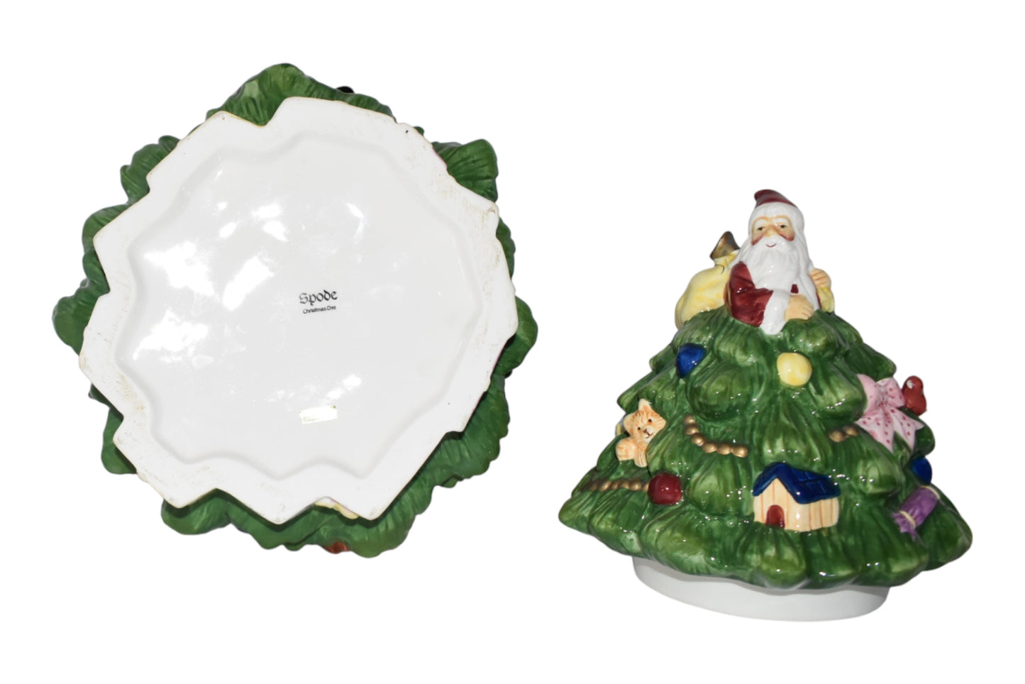 Spode Christmas Tree Cookie Jar