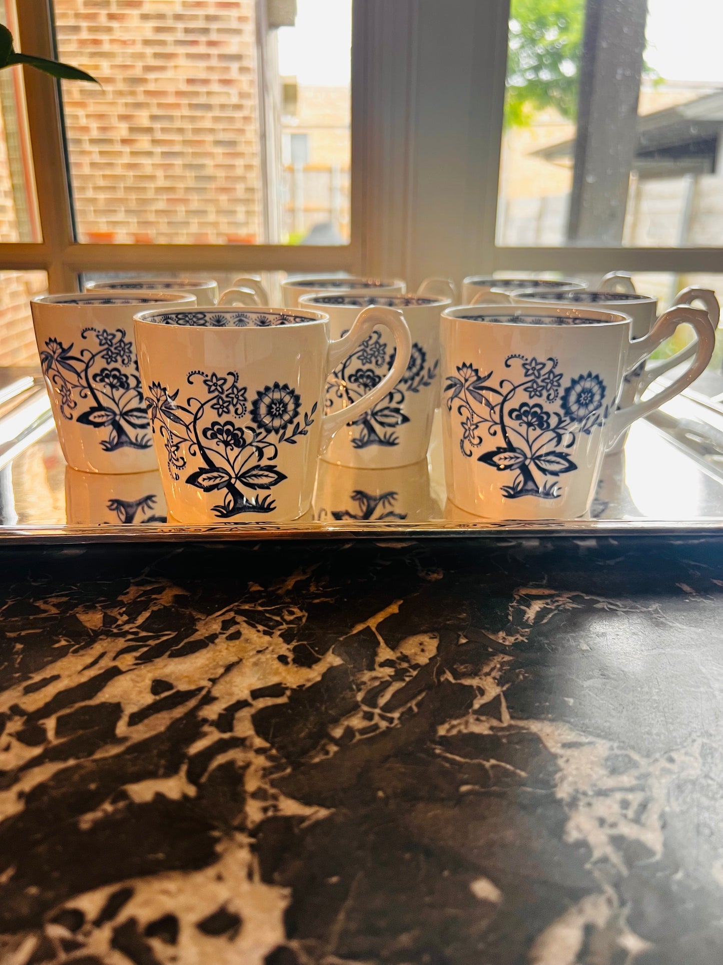 J&G Meakin Coffee Cups (Set of 8)