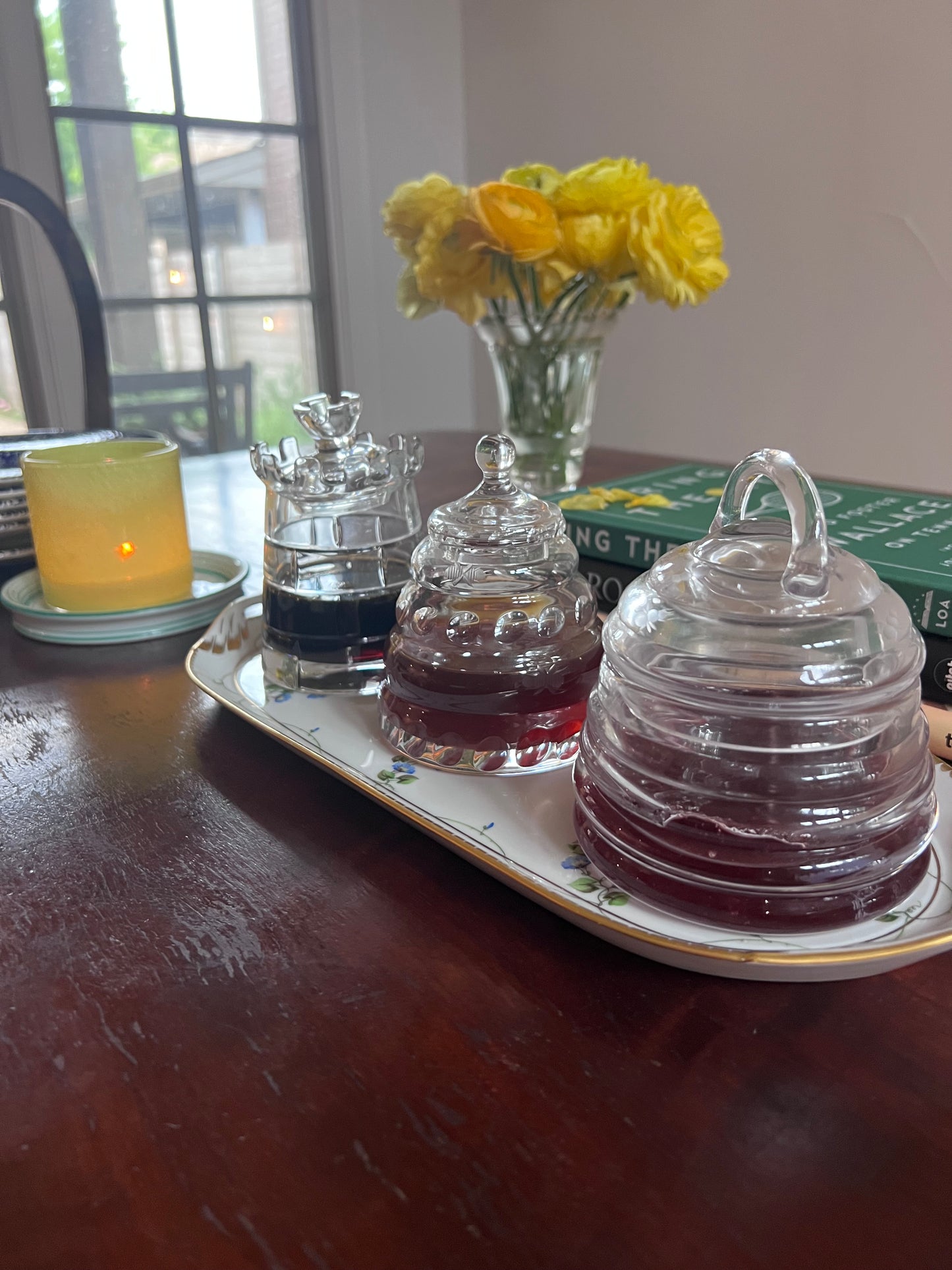 William Yeoward Castle Honey Jar