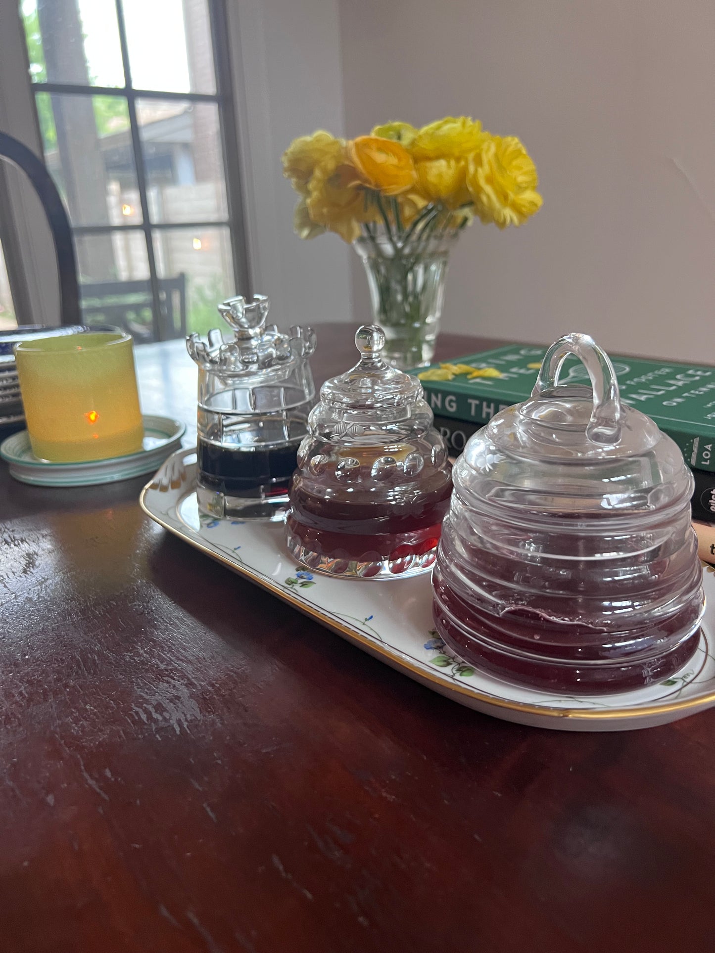 William Yeoward Castle Honey Jar