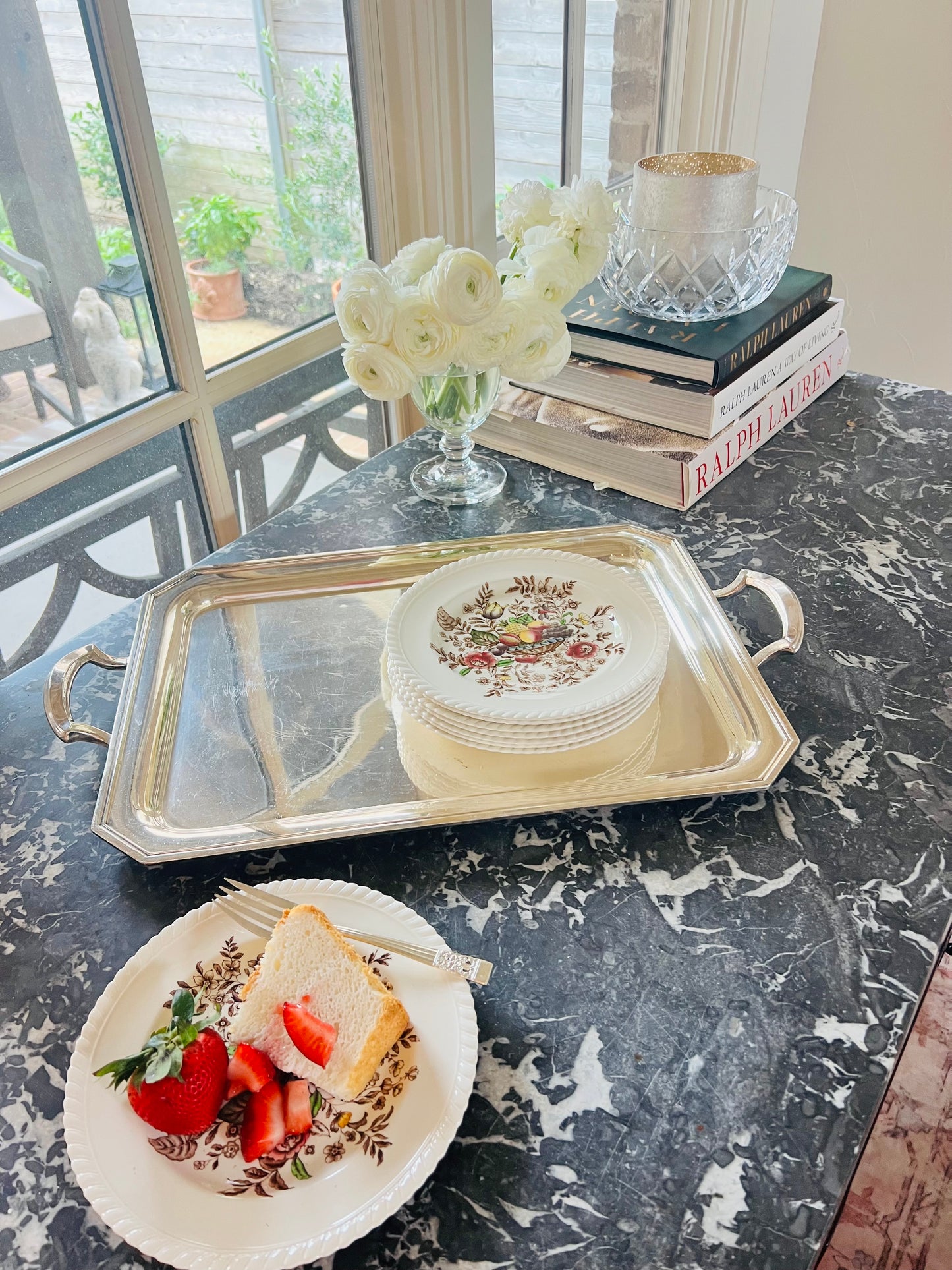 Pomona Salad plates by Johnson Brothers