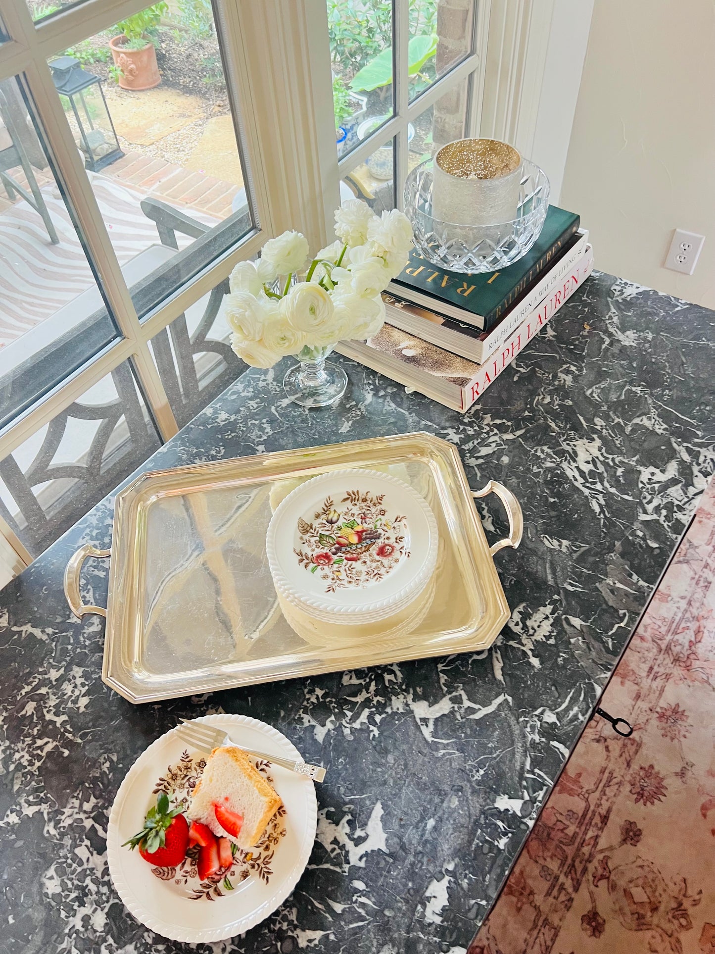 Pomona Salad plates by Johnson Brothers