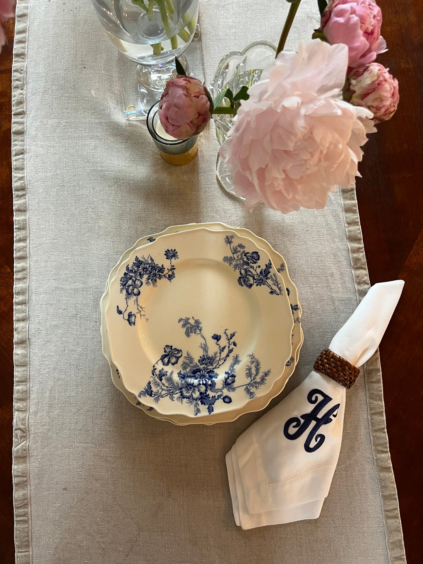 Myott & Son set of 10 plates (6 dinner 4 salad) Cosita pattern