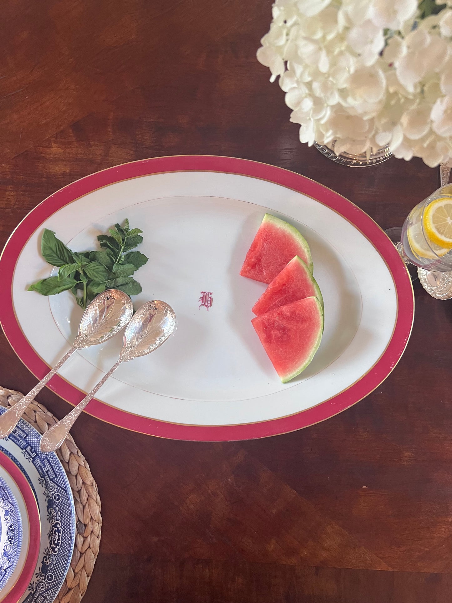 Two Sterling Silver Serving Spoons