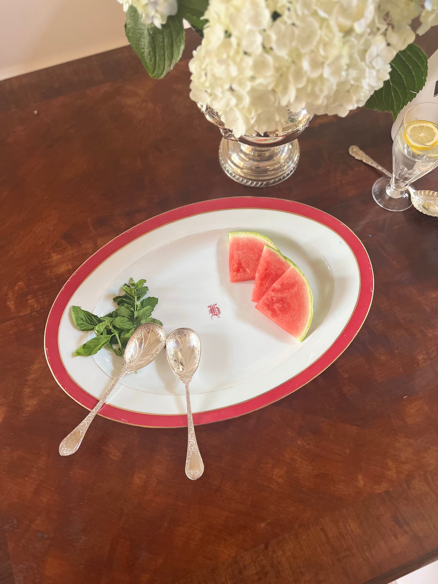 Two Sterling Silver Serving Spoons