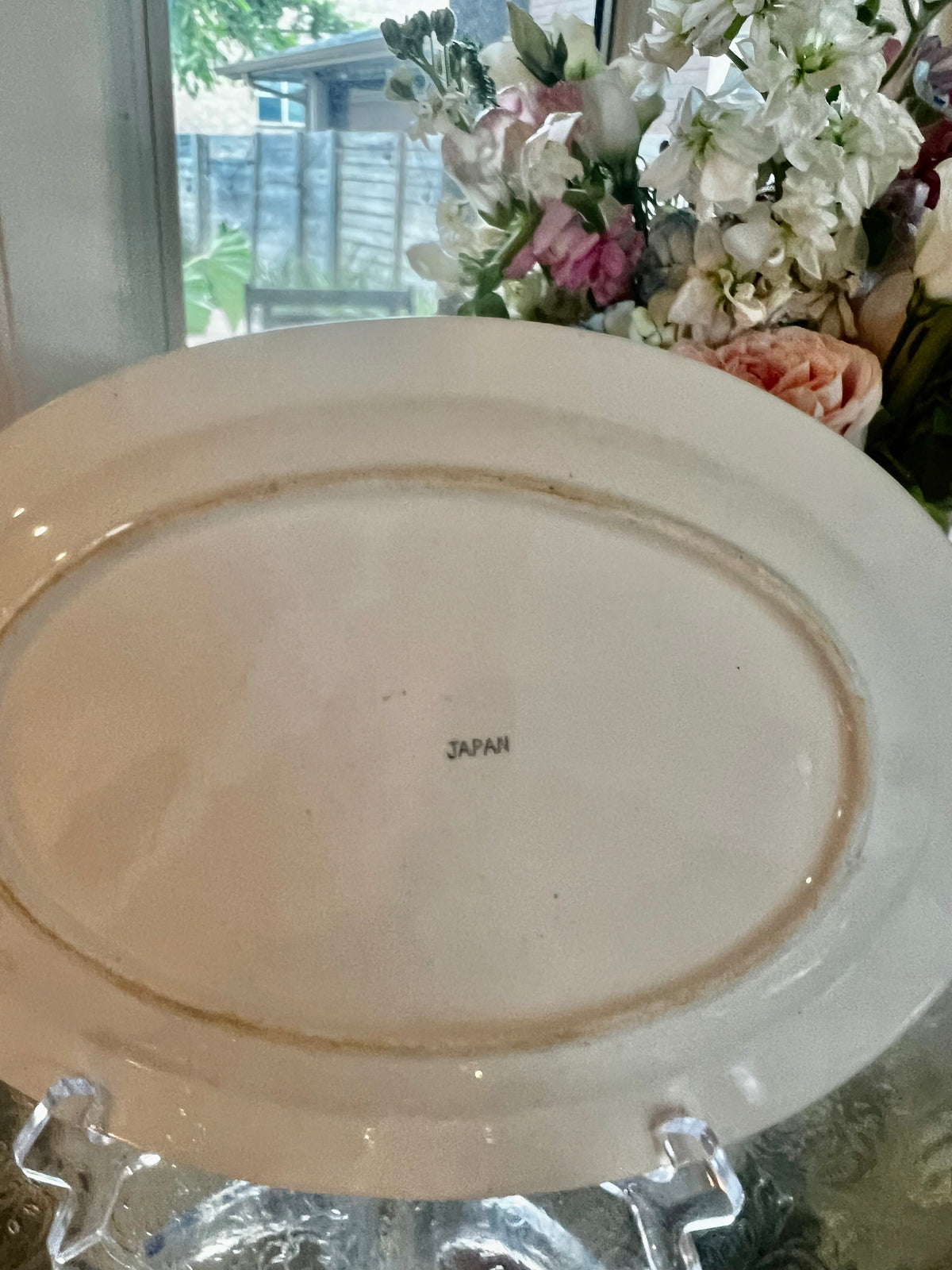 Blue Willow Platter 12" Made in Japan