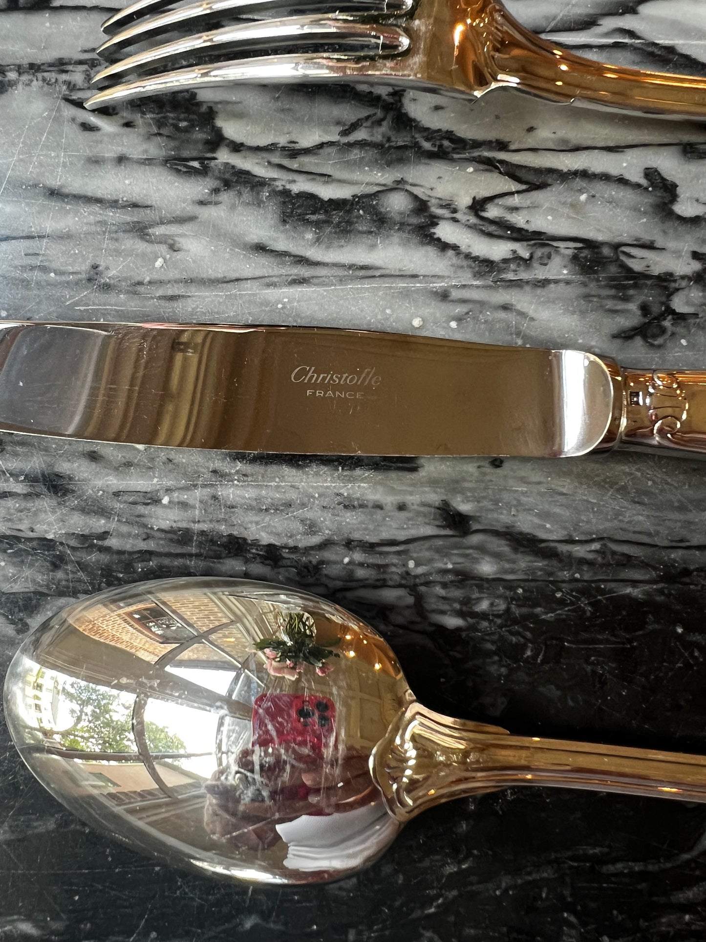 Christofle Vendôme-Arcantia 5 piece place setting