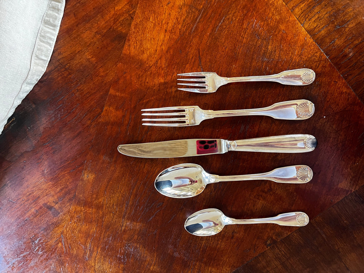 Christofle Vendôme-Arcantia 5 piece place setting