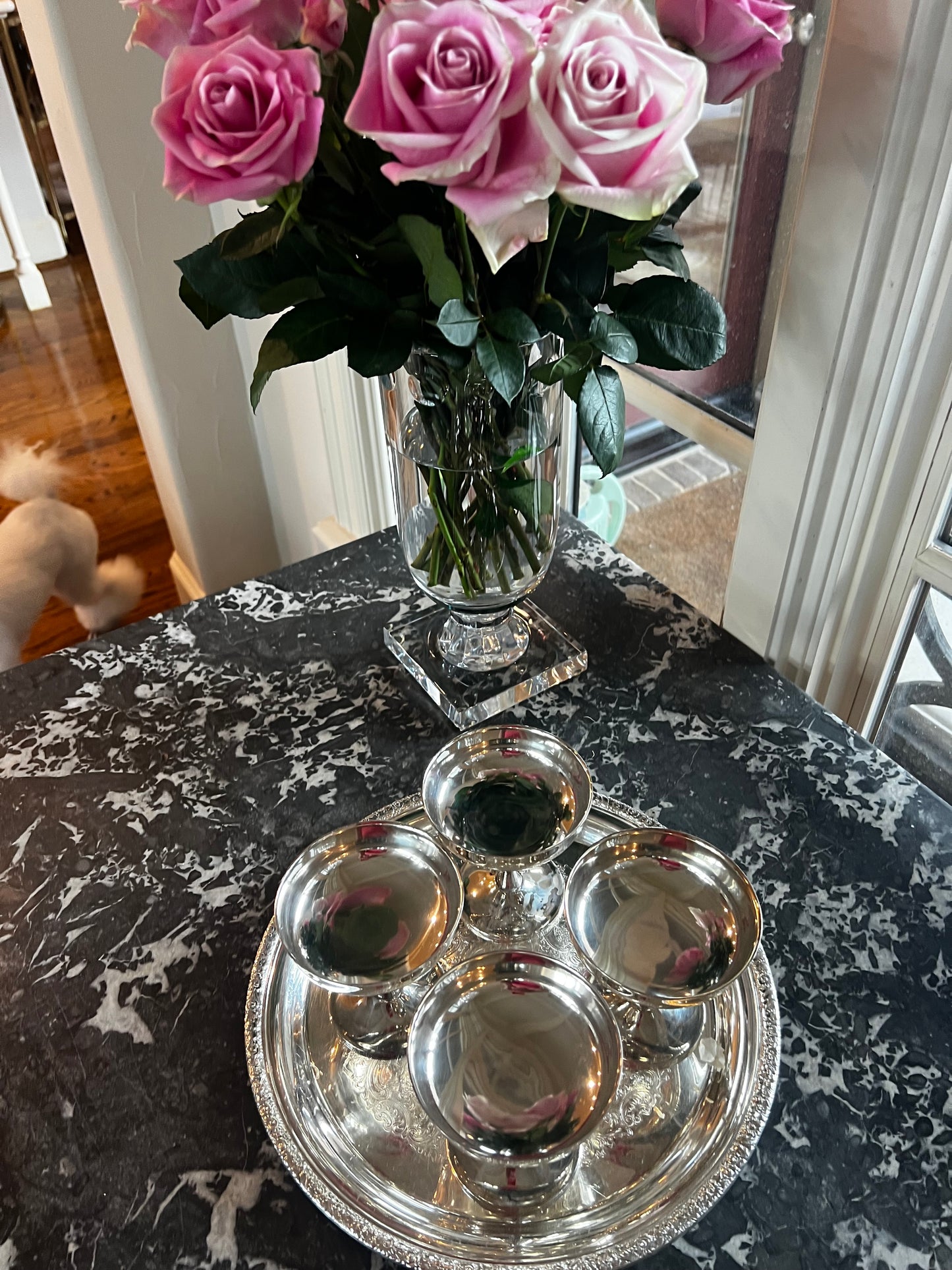 Silverplate Champagne Coupes (Set of 4)