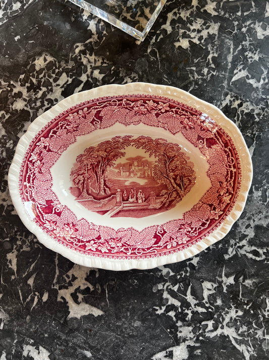 Masons Vista England Oval Vegetable Dish