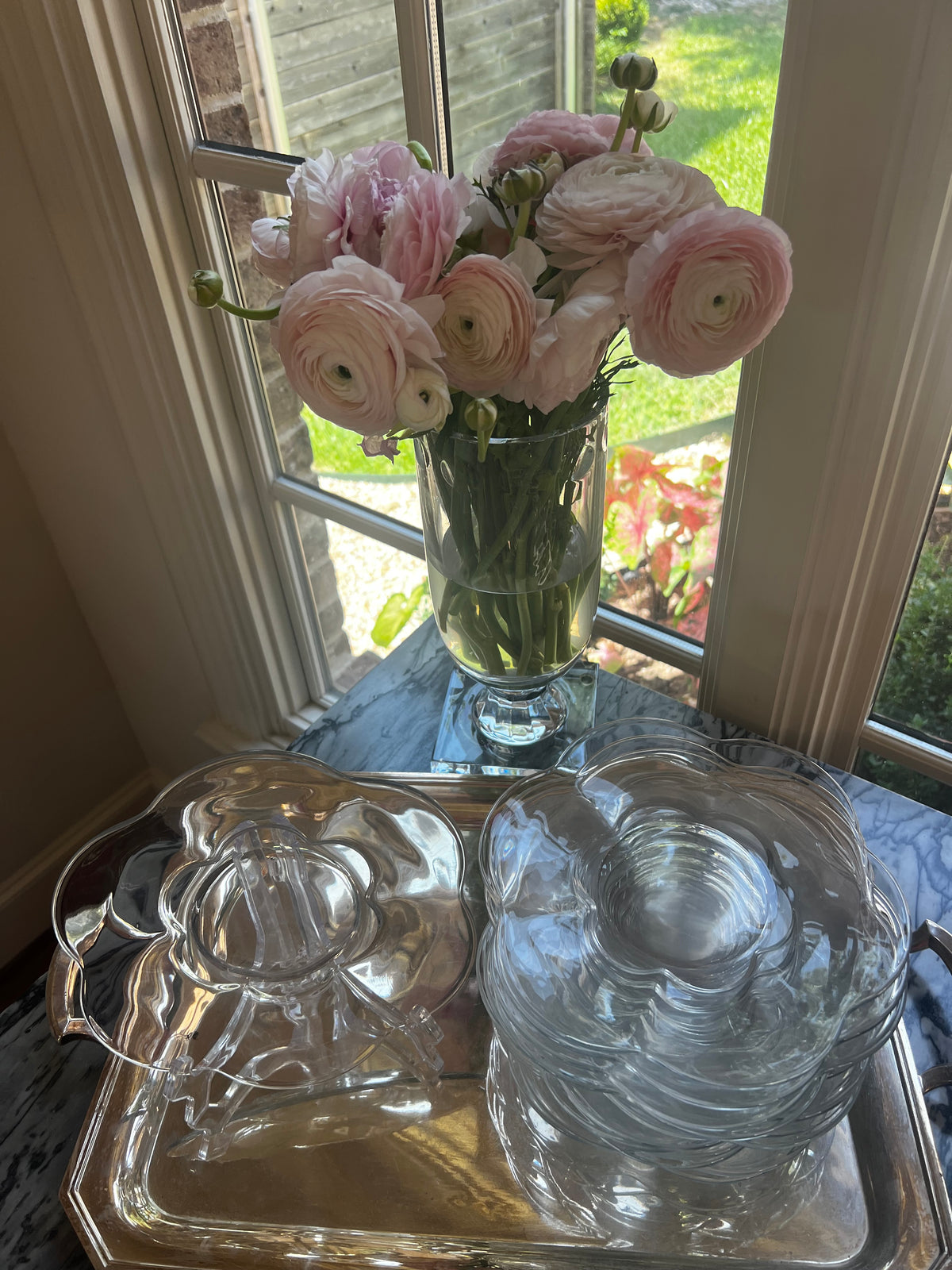 Fostoria Colony Bon Bon Plates Set of 12