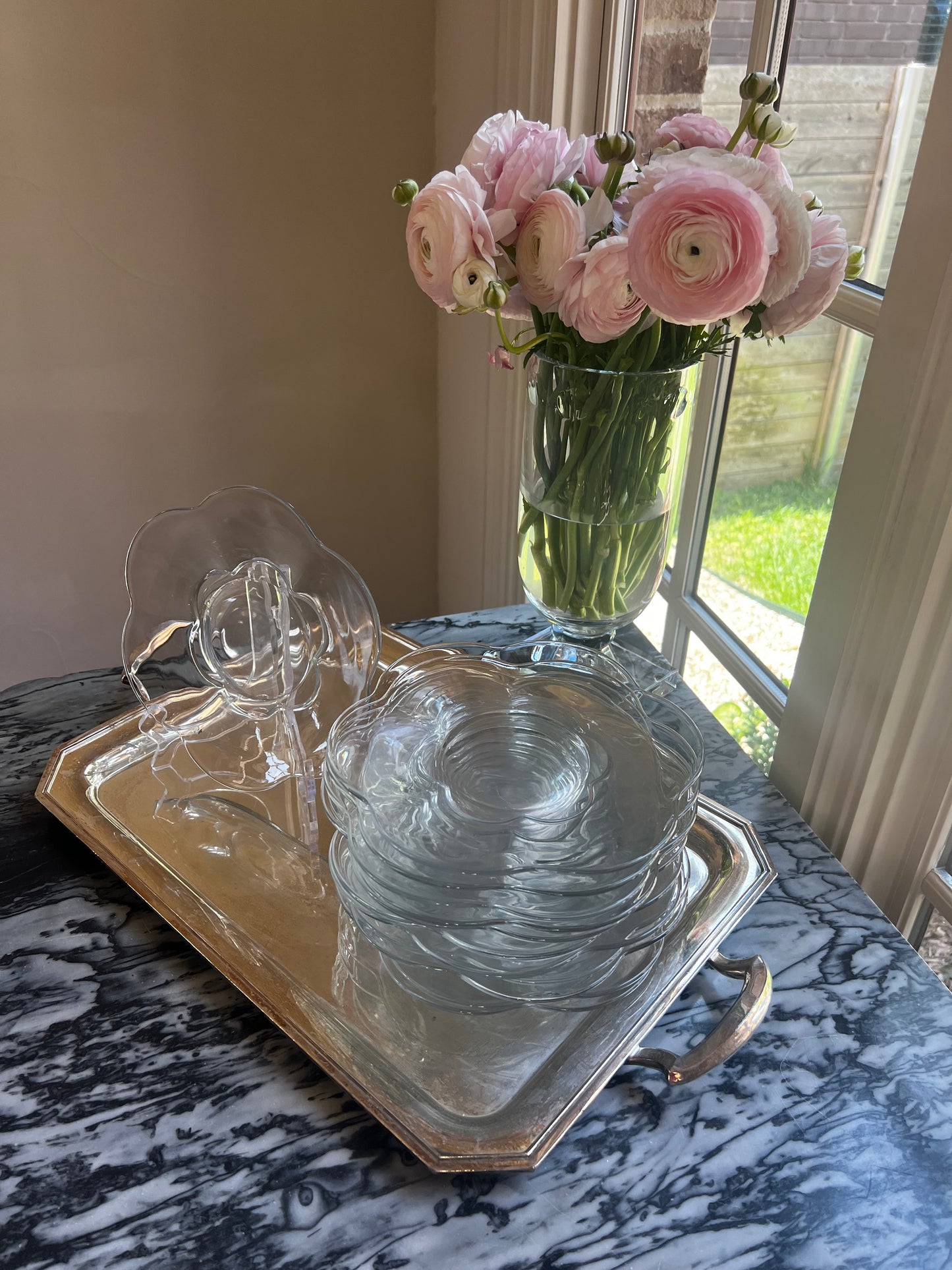 Fostoria Colony Bon Bon Plates Set of 12