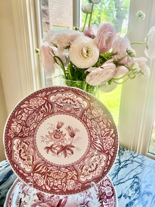 Set of 6 Spode Archive Collection Georgian Series Dinner Plates