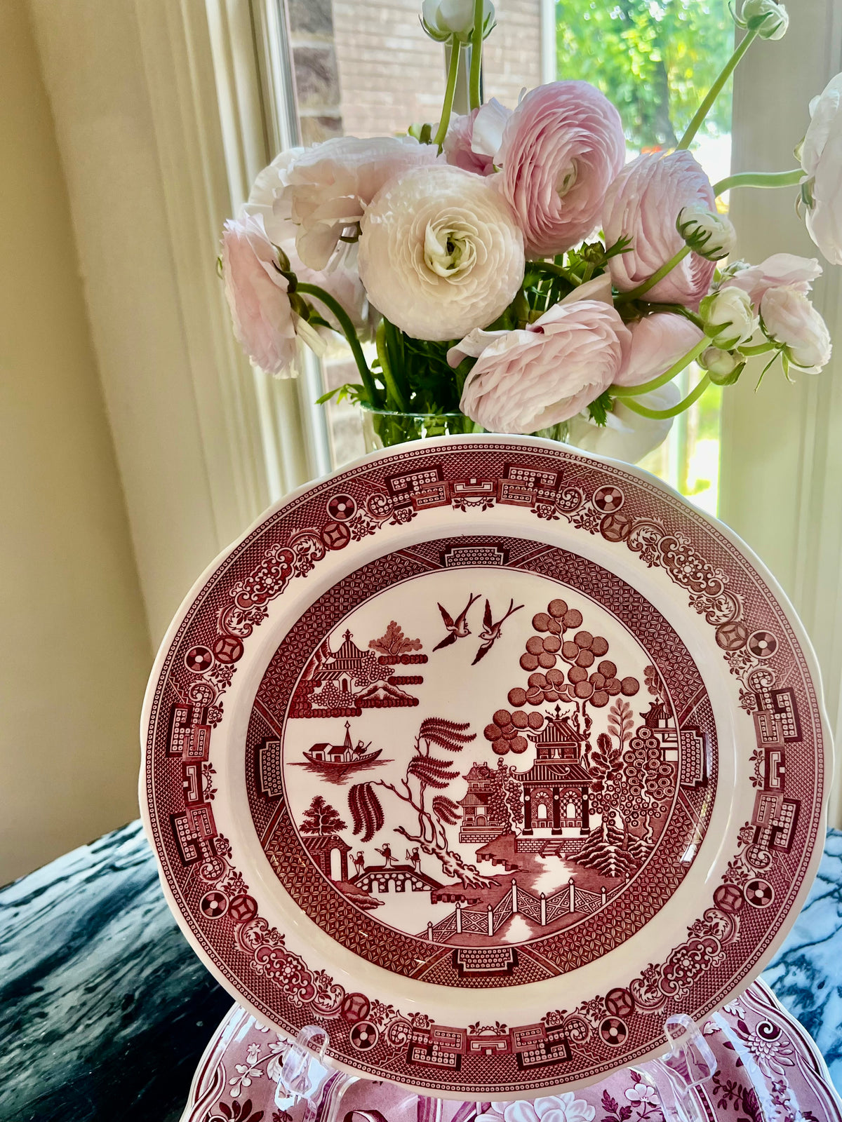 Set of 6 Spode Archive Collection Georgian Series Dinner Plates
