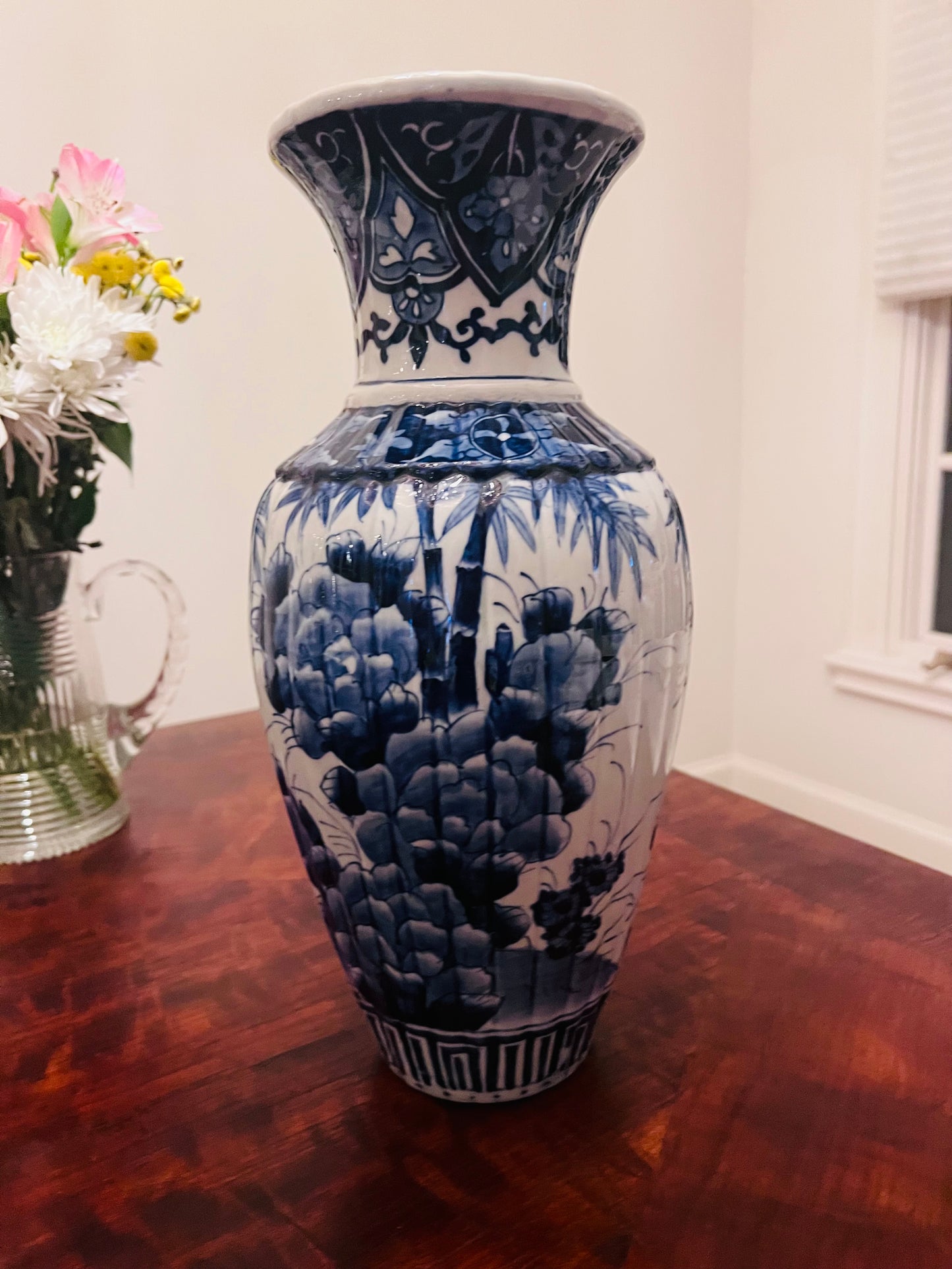 Palais Royal Hand Painted Porcelain Vases (Set of 2)