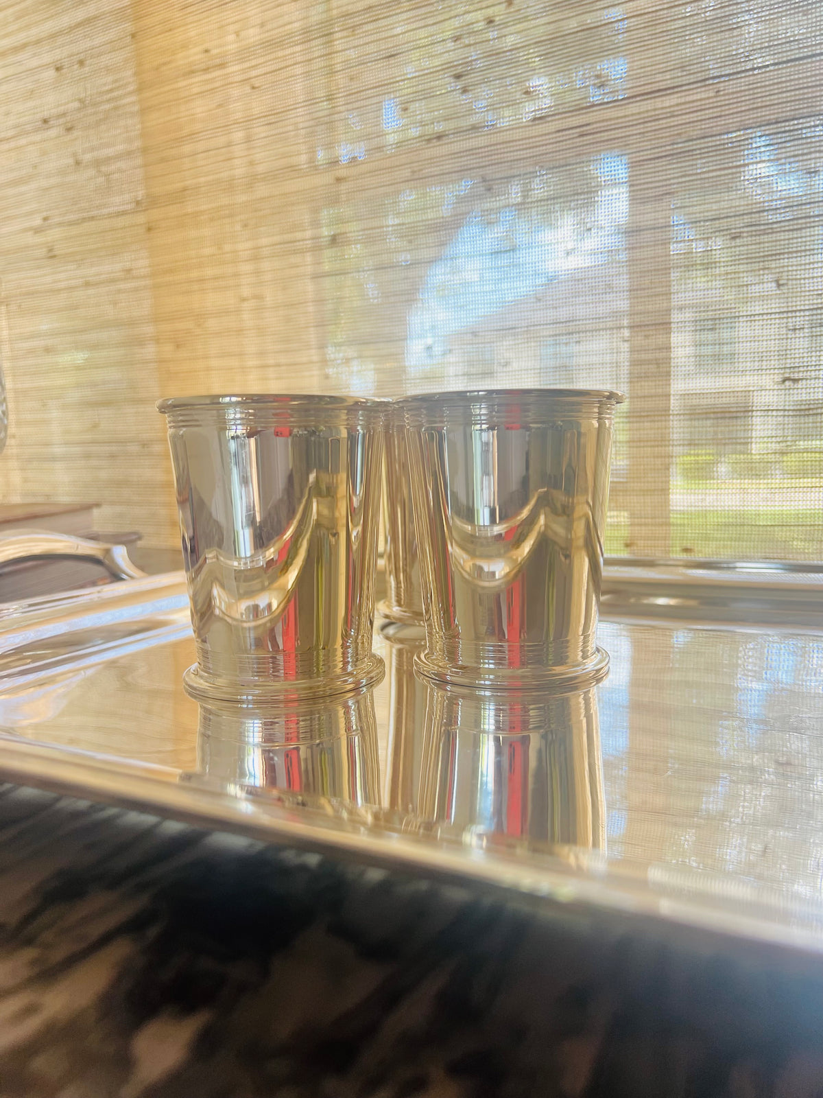 Reed & Barton Silverplate Mint Julep Cups (set of 4)